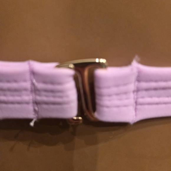 One-Shoulder Pink Bikini Top - Picture 4 of 6